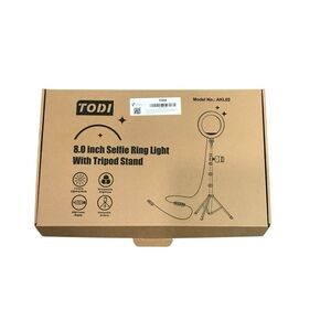 8.0 Inch Selfie Ring Light with Tripod Stand